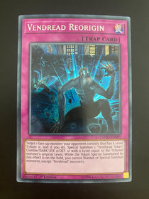 Yugioh Vendread Reorigin COTD-EN085 1st Edition Secret Rare NM