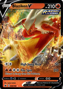 Pokemon Blaziken V 020/198 Chilling Reign Full Art Holo NM