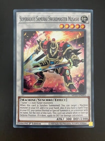 Yugioh Superheavy Samurai Swordmaster Musashi MP21-EN095 1st Edition MINT