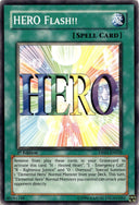 Yugioh Hero Flash!! DP03-EN020 Common Unlimited Edition DAMAGED