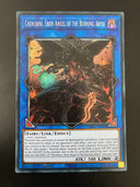 Yugioh Cherubini, Ebon Angel of the Burning Abyss RA01-EN042 PSCR NM/MINT