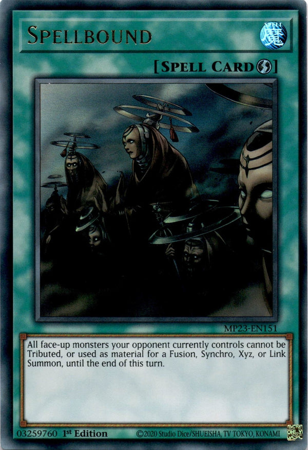 Yugioh Spellbound MP23-EN151 Ultra Rare 1st Edition NM