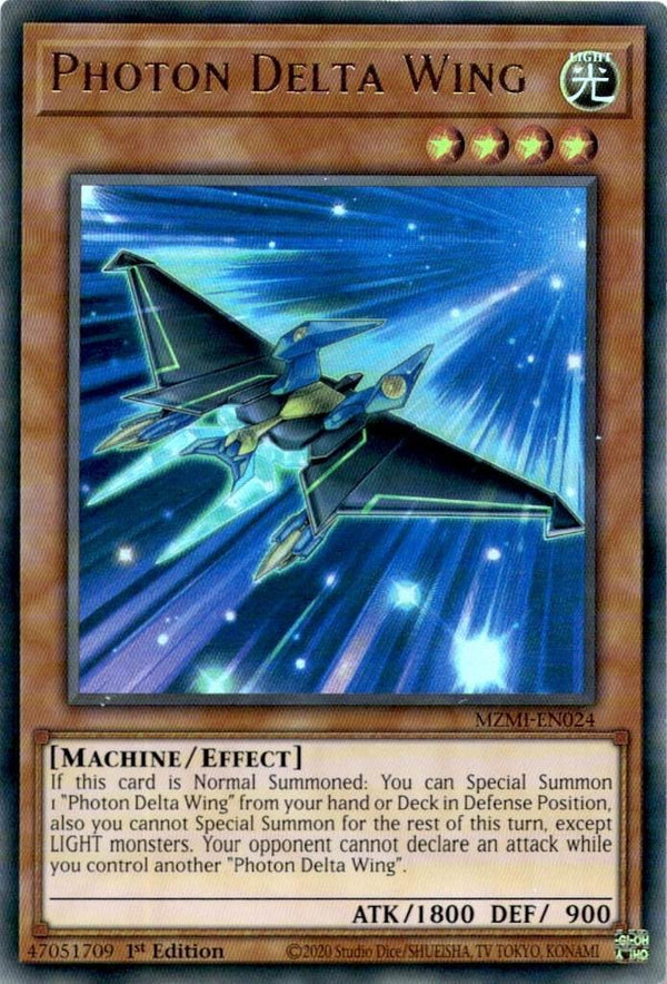 Yugioh Photon Delta Wing MZMI-EN024 Ultra Rare 1st Edition NM