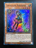 Yugioh Trickstar Rhodode FLOD-EN008 Super Rare 1st Edition NM/MINT