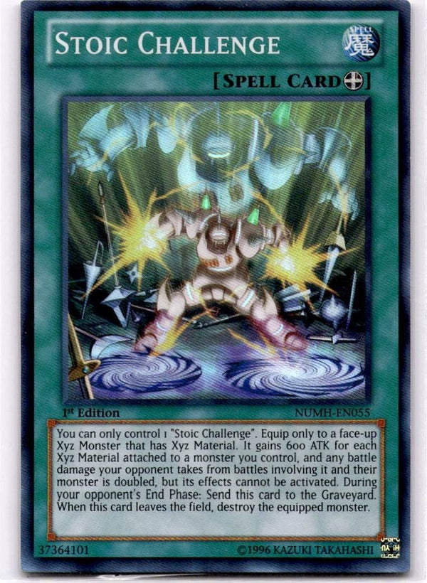 Yugioh Stoic Challenge NUMH-EN055 Super Rare 1st Edition VLP/NM
