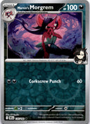 Pokemon Marnie's Morgrem 135/182 Destined Rivals Reverse Holo NM