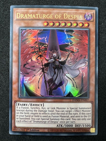 Yugioh Dramaturge of Despia DAMA-EN007 Ultra Rare 1st Edition NM