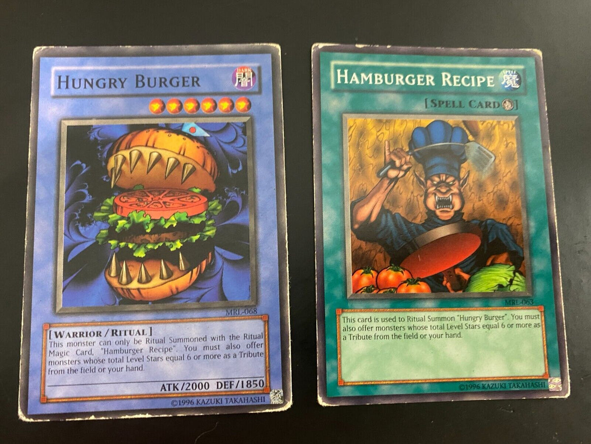 Yugioh Hamburger Recipe MRL-063/MRL-068 Unlimited Edition Common HP