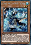 Yugioh Mirror Mage of the Ice Barrier BLTR-EN007 Secret Rare 1st Edition NM