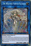 Yugioh The Weather Painter Rainbow SPWA-EN035 Secret Rare 1st Edition LP