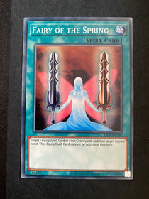 Yugioh Fairy of the Spring DCR-EN040 Common Unlimited Edition NM