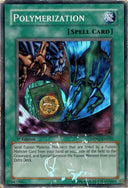 Yugioh Polymerization DPYG-EN020 Super Rare 1st Edition DAMAGED