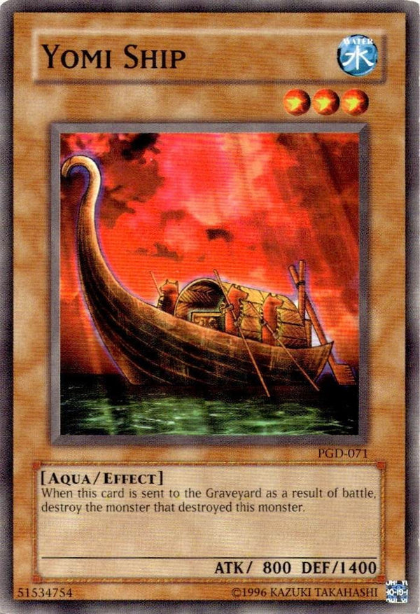 Yugioh Yomi Ship PGD-071 Common Unlimited Edition HP/MP