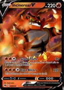 Pokemon Incineroar V 008/073 Champions Path Full Art Holo NM