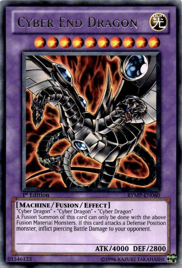 Yugioh Cyber End Dragon RYMP-EN060 Rare 1st Edition NM