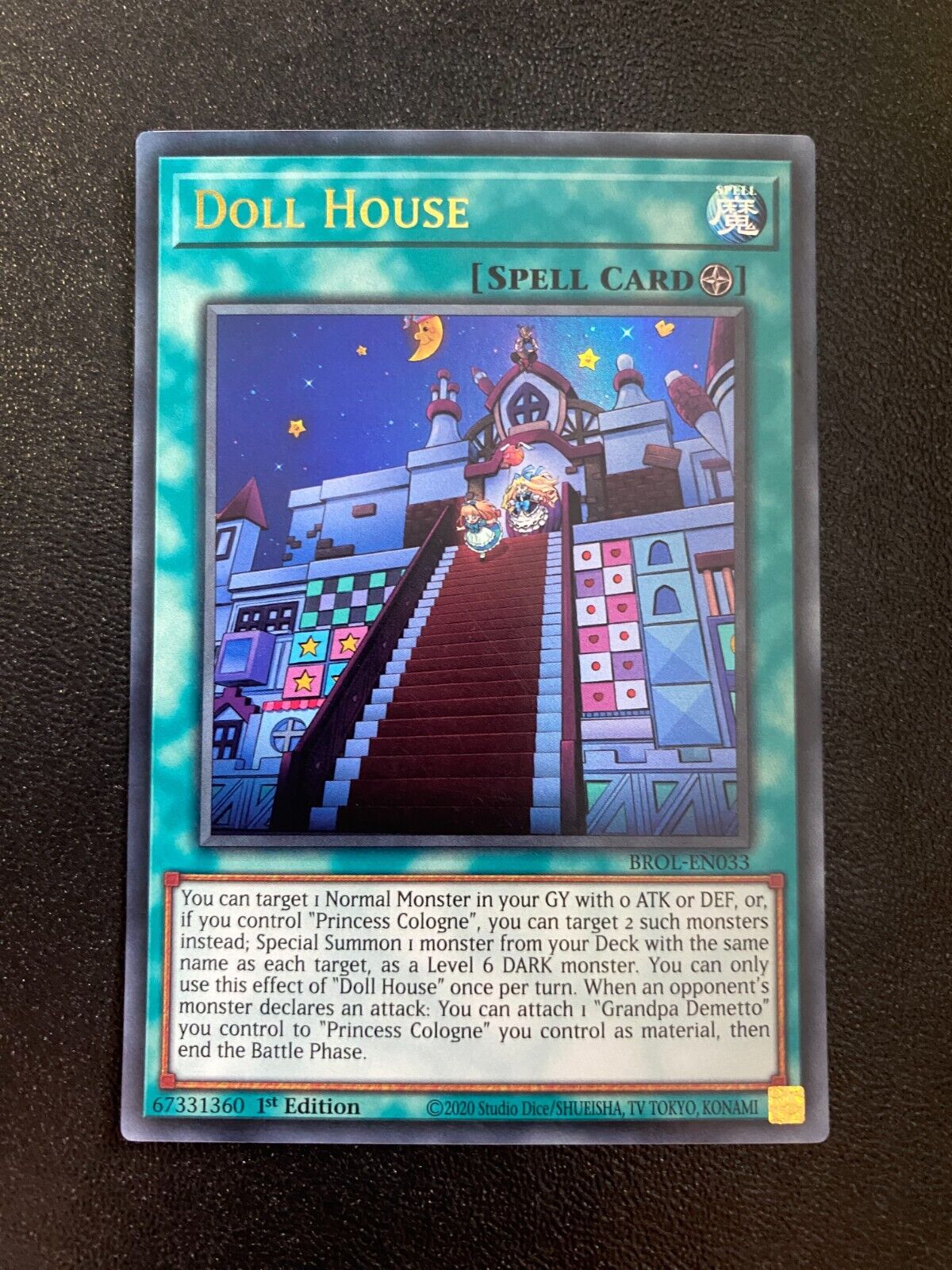 Yugioh Doll House BROL-EN033 Ultra Rare 1st Edition NM