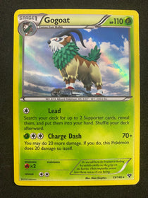 Pokemon Gogoat 19/146 XY Base Holo MP