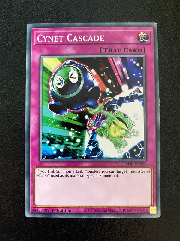 Yugioh Cynet Cascade BODE-EN099 Common 1st Edition LP