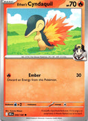 Pokemon Ethan's Cyndaquil 032/182 Destined Rivals Non Holo NM