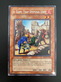 Yugioh A-Team: Trap Disposal Unit DR3-EN093 Unlimited Edition Rare LP