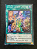 Yugioh Runick Golden Droplet TAMA-EN035 Super Rare 1st Edition NM