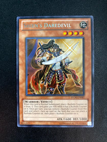 Yugioh Shien's Daredevil STOR-EN082 Rare Unlimited Edition LP