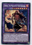 Yugioh Zoroa, the Magistus Verethragna BLMM-EN045 Secret Rare 1st Edition NM