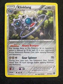 Pokemon Klinklang 73/114 Steam Siege Holo NM-M