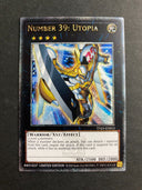 Yugioh Number 39: Utopia TN23-EN013 Quarter Century Rare 1st Edition NM