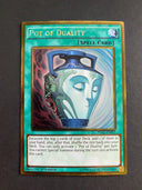 Yugioh Pot of Duality PGL2-EN055 Gold Rare 1st Edition MP