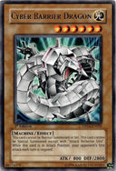 Yugioh Cyber Barrier Dragon DP04-EN002 Rare 1st Edition LP