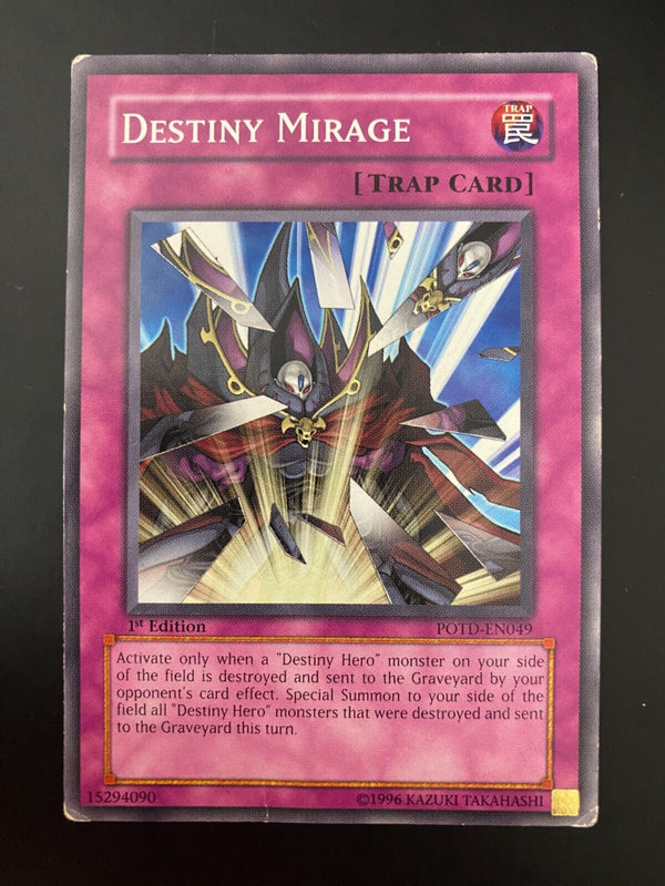 Yugioh Destiny Mirage POTD-EN049 Common Unlimited Edition HP