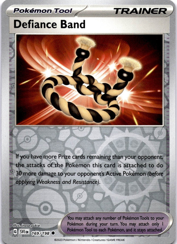 Pokemon Defiance Band 169/198 Scarlet Violet Base Reverse Holo NM