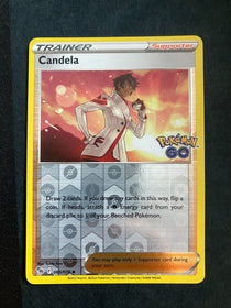 Pokemon Candela 065/078 Pokemon Go Reverse Holo NM