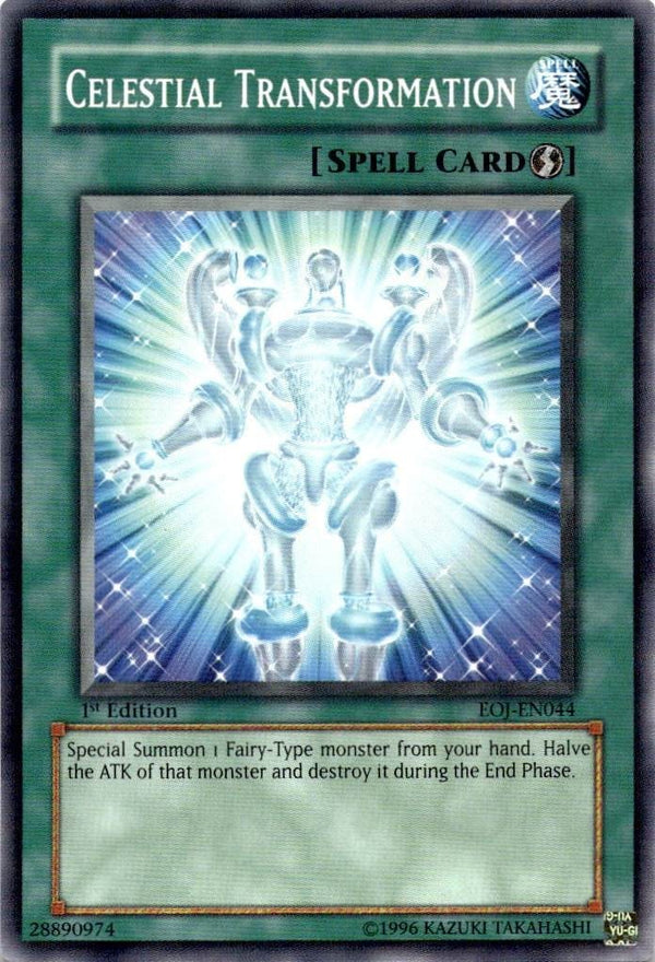 Yugioh Celestial Transformation EOJ-EN044 Common 1st Edition NM