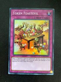 Yugioh Token Feastevil AC18-EN015 Super Rare 1st Edition MP/LP