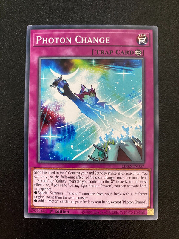 Yugioh Photon Change LDS2-EN057 Common 1st Edition VLP/NM