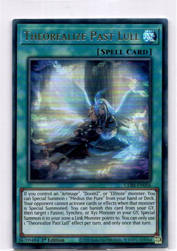 Yugioh Theorealize Past Lull CORI-EN056 Ultra Rare 1st Edition NM