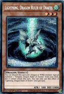 Yugioh Lightning, Dragon Ruler of Drafts BLMM-EN124 Secret Rare 1st Edition NM
