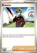 Pokemon Brassius 187/197 Obsidian Flames Non Holo NM