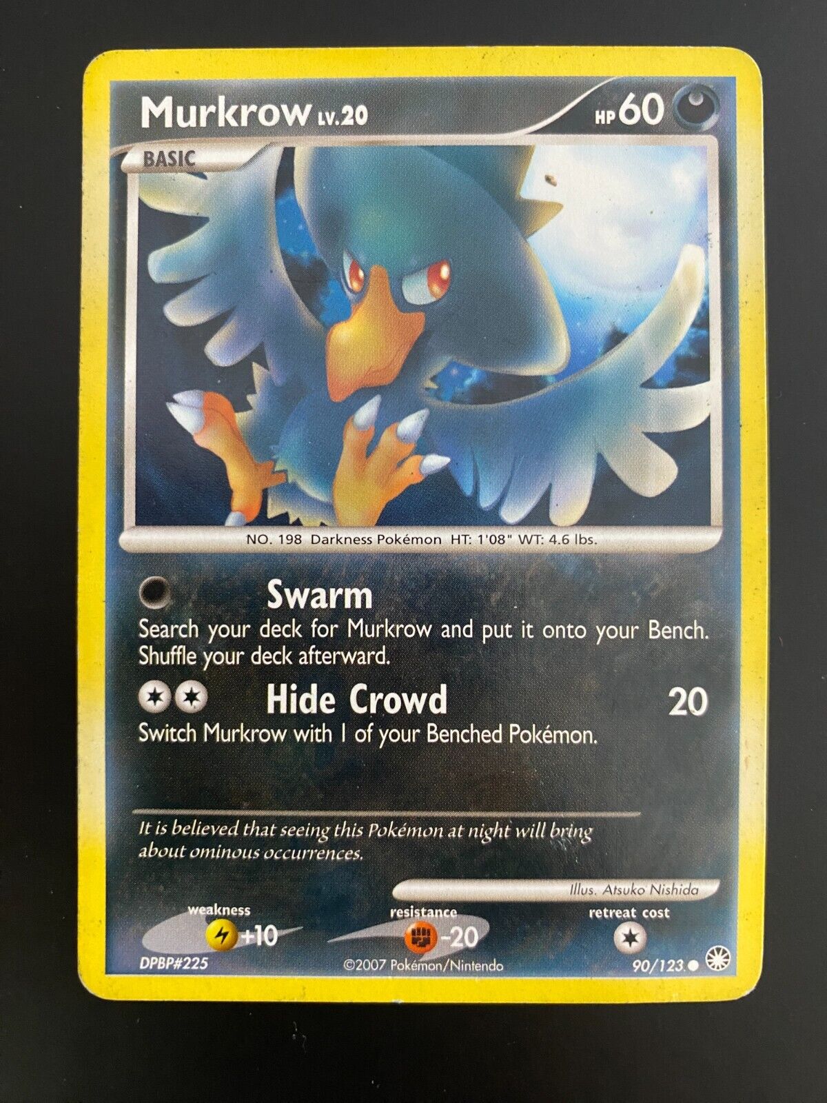 Pokemon Murkrow 90/123 Mysterious Treasures LP