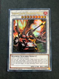 Yugioh Vermillion Dragon Mech DUDE-EN015 Ultra Rare 1st Edition VLP/NM