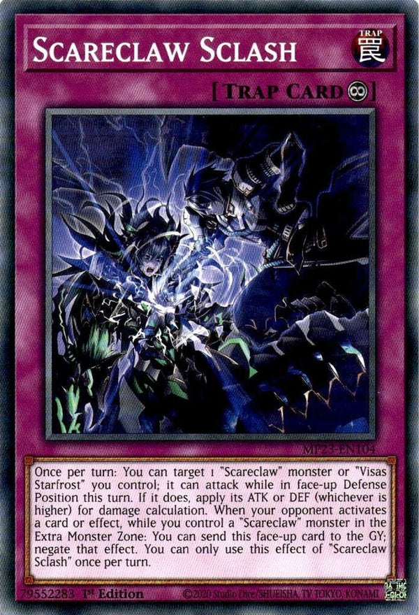 Yugioh Scareclaw Sclash MP23-EN104 Common 1st Edition NM
