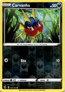 Pokemon Carvanha 162/264 Fusion Strike Reverse Holo MP