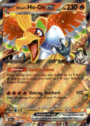 Pokemon Ethan's Ho-Oh EX 039/182 Destined Rivals Full Art Holo NM