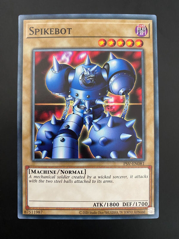 Yugioh Spikebot PSV-EN081 Common Unlimited Edition NM/MINT