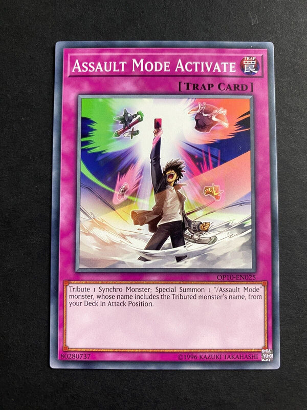 Yugioh Assault Mode Activate OP10-EN025 Common Unlimited Edition NM