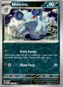 Pokemon Nidorina 030/165 Pokemon 151 Reverse Holo NM