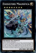 Yugioh Exosisters Magnifica RA02-EN038 Secret Rare 1st Edition NM