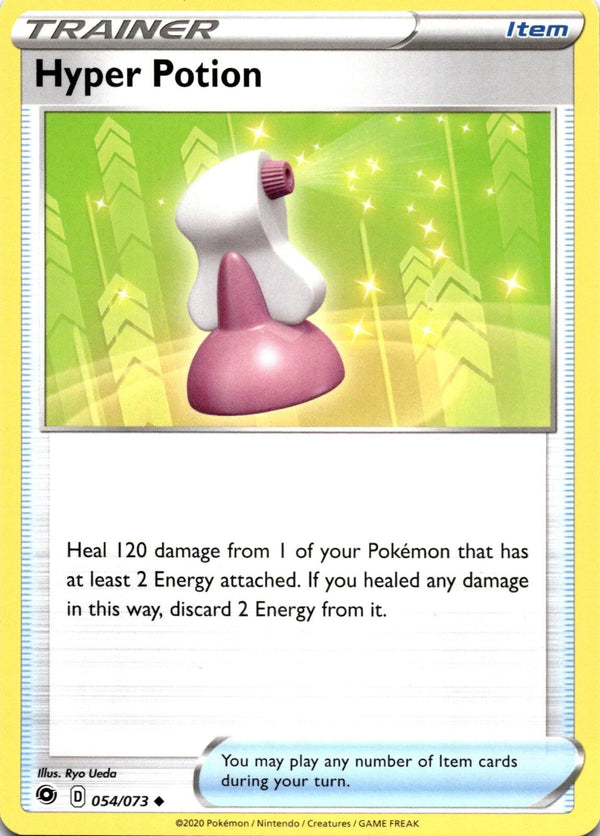 Pokemon Hyper Potion 054/073 Champion's Path Non Holo NM